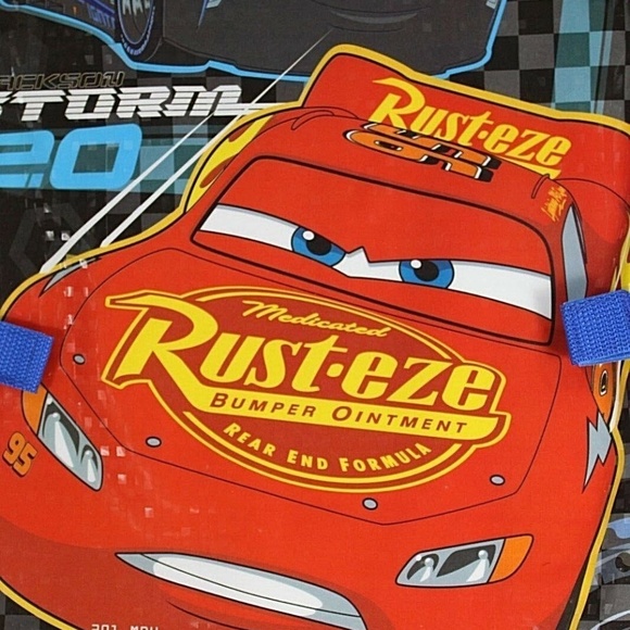 Disney – Pixar Cars Blue Backpack Lightning McQuee - Picture 3 of 4